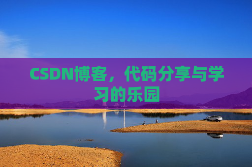 CSDN博客，代码分享与学习的乐园